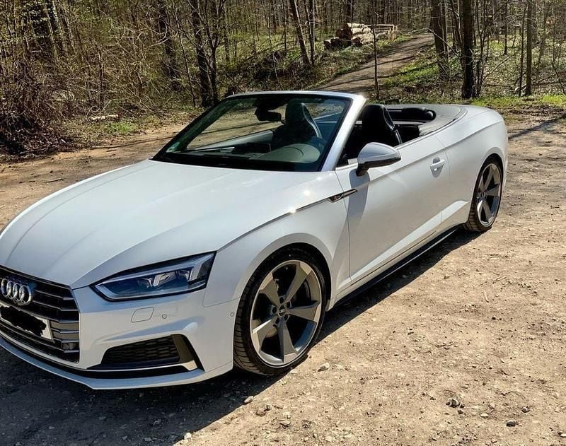 Weiß Gebraucht 2019 Audi A5 Cabriolet S-Line Cabrio | 28.900 € (Guter Preis) - Bild 1/4