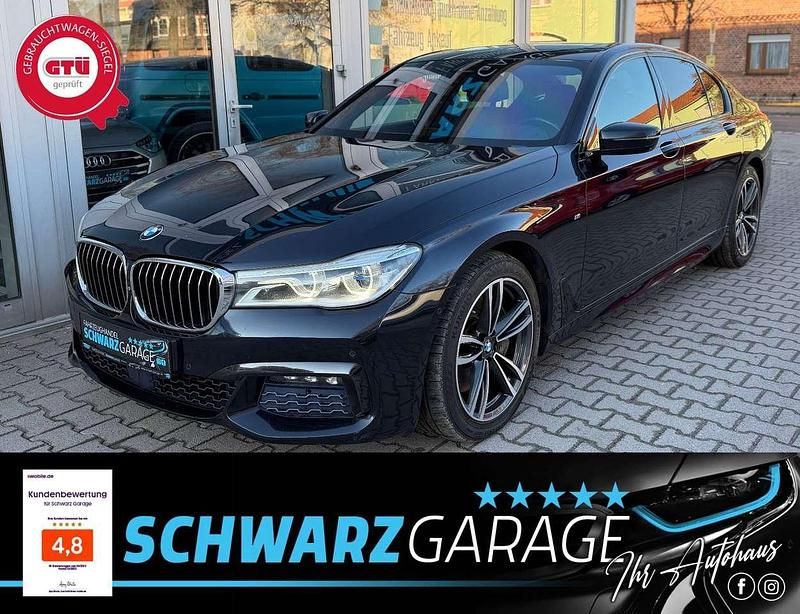 Gebraucht BMW 750L M Sport 400 PS (294 kW) 2016 Carbonschwarz metallic Limousine