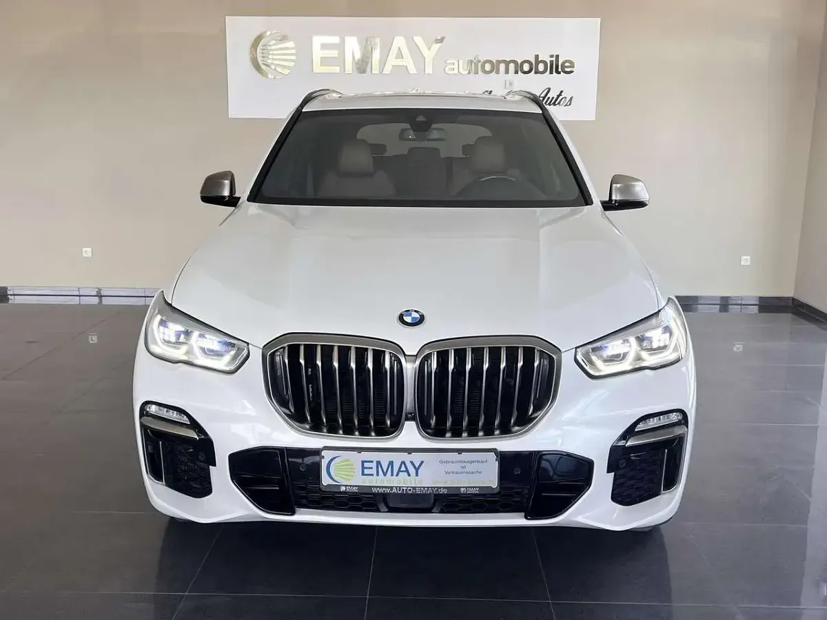 Gebraucht BMW X5 400 PS (294 kW) 2019 Mineralweiss metallic SUV