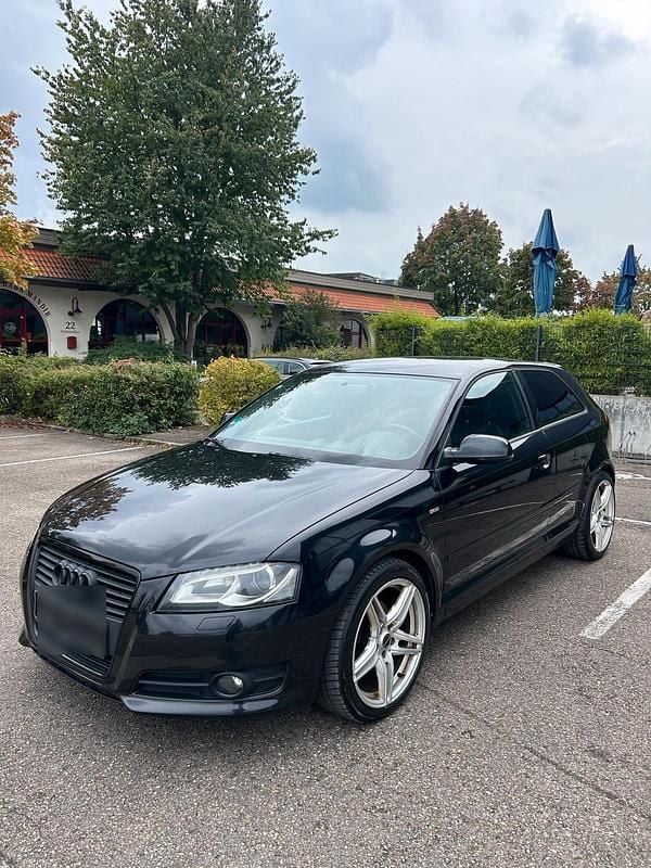 Schwarz Gebraucht 2012 Audi A3 S-Line Limousine | 5.800 € (Superpreis) - Bild 1/4