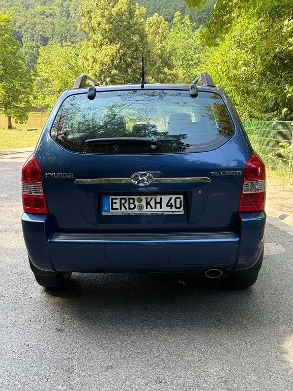 Gebraucht Hyundai Tucson GLS 141 PS (103 kW) 2005 Blau SUV