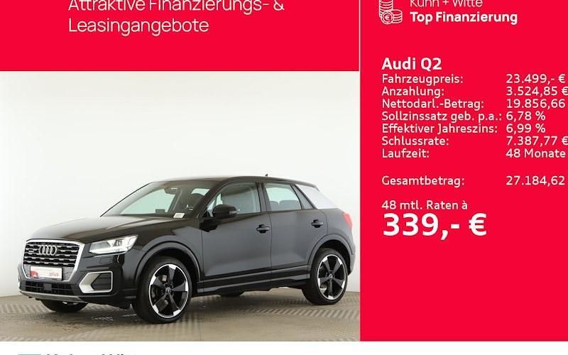 Schwarz Gebraucht 2019 Audi Q2 Sport SUV | 24.439 € (Etwas zu teuer) - Bild 1/4