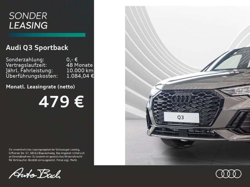 Chronosgrau metallic Neu 2025 Audi Q3 S-Line SUV | 54.841 € (Etwas zu teuer) - Bild 1/4