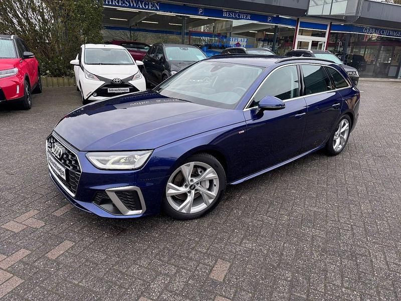 Blau Gebraucht 2021 Audi A4 S-Line Kombi | 31.790 € (Fairer Preis) - Bild 1/4