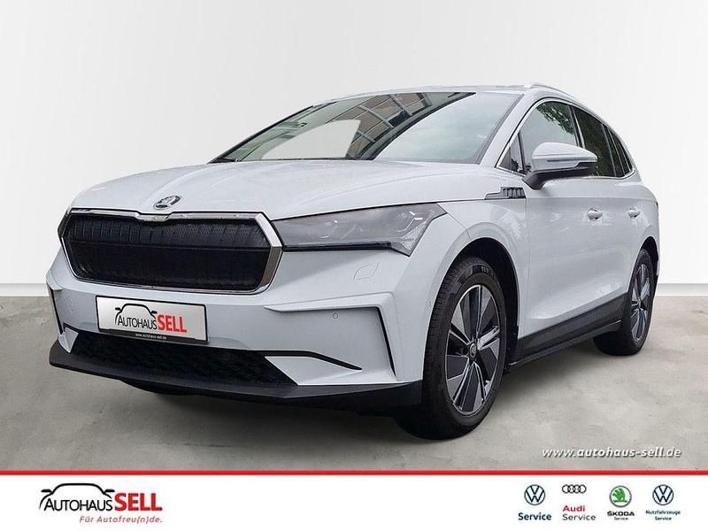 Weiß Gebraucht 2022 Skoda Enyaq iV SUV | 30.990 € (Fairer Preis) - Bild 1/4