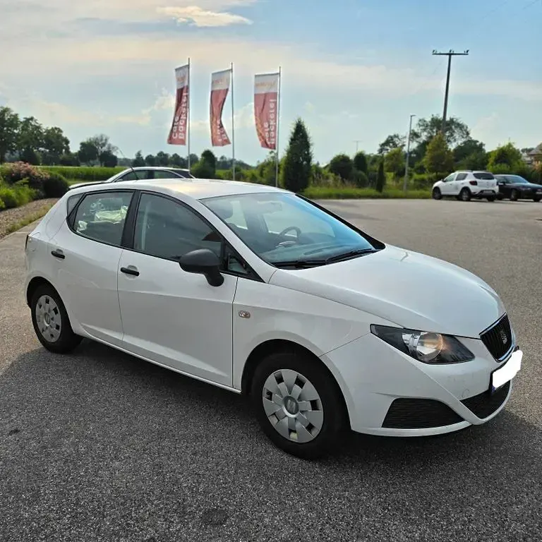Gebraucht Seat Ibiza Reference 86 PS (63 kW) 2009 Weiß Limousine