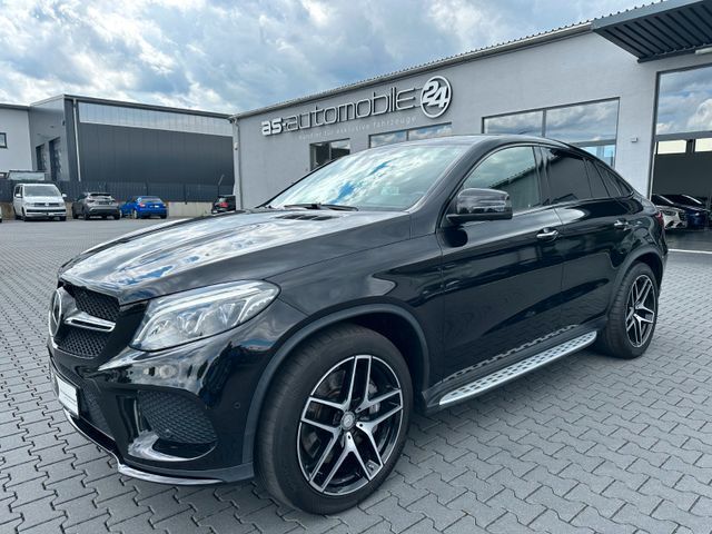 Obsidianschwarz metalliclack Gebraucht 2016 Mercedes GLE500 AMG SUV | 49.990 € - Bild 1/4