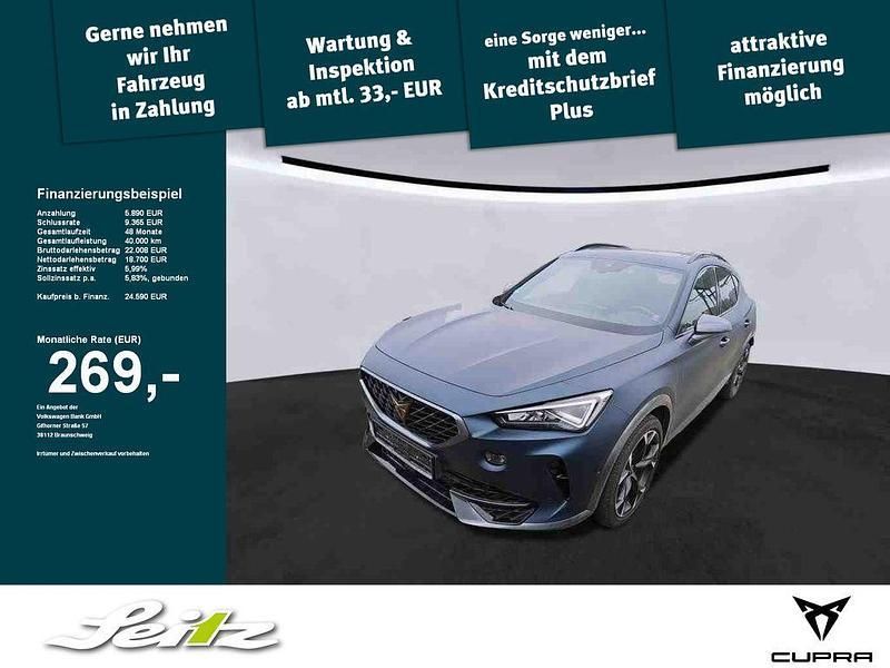Petrolblau matt Gebraucht 2022 Cupra Formentor VZ SUV | 24.190 € (Fairer Preis) - Bild 1/4