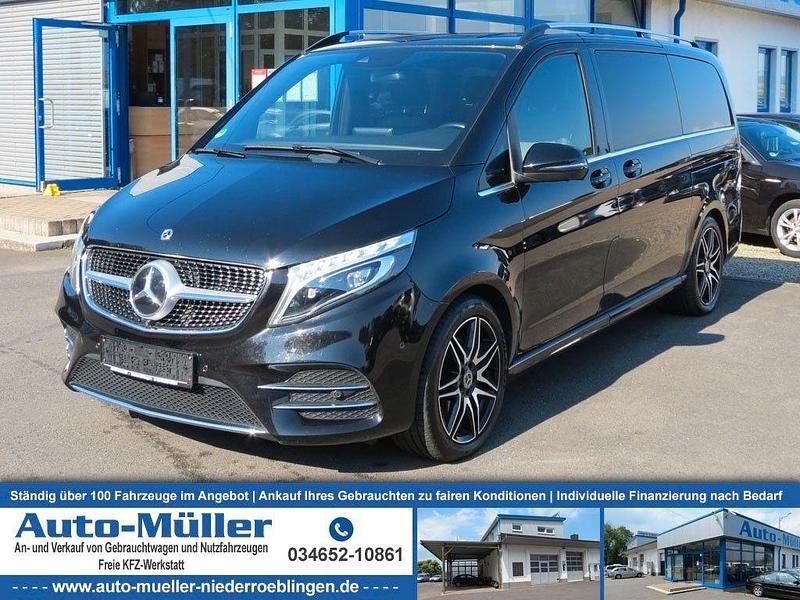 Schwarz Gebraucht 2020 Mercedes V250 Avantgarde Van / Kleinbus | 41.950 € (Etwas zu teuer) - Bild 1/4