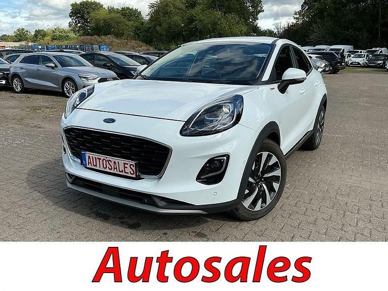 Weiß Gebraucht 2022 Ford Puma Titanium SUV | 12.856 € (Guter Preis) - Bild 1/4