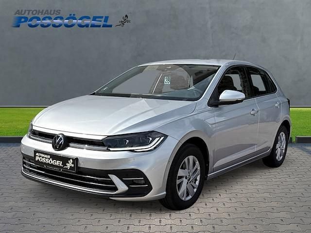 Silber Gebraucht 2022 VW Polo Style Kleinwagen | 19.550 € (Fairer Preis) - Bild 1/4