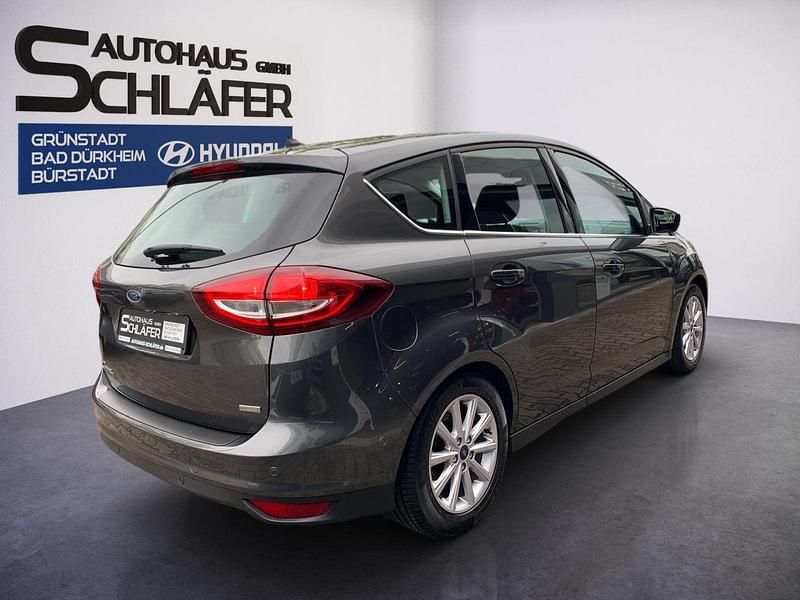 Second-hand Ford C-MAX Titanium 125 CP (91 kW) 2017 Gri Monovolum