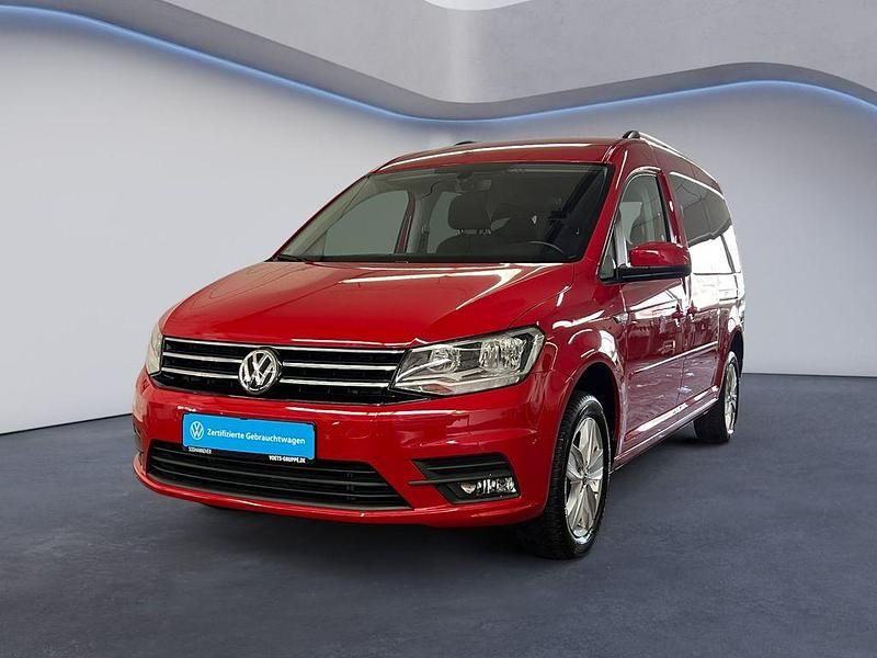 Rot Gebraucht 2019 VW Caddy Maxi Comfortline Van / Kleinbus | 22.680 € (Etwas zu teuer) - Bild 1/4