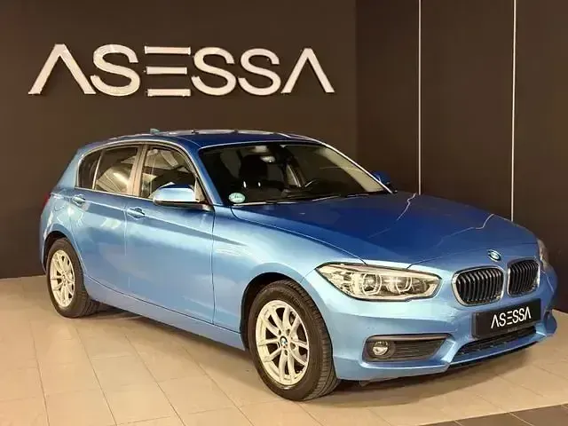 Gebraucht BMW 116 Advantage 116 PS (85 kW) 2019 Blau Kleinwagen