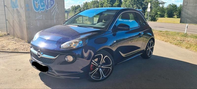 Blau Gebraucht 2018 Opel Adam S Kleinwagen | 18.900 € - Bild 1/4