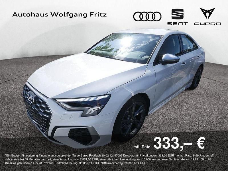Weiß Gebraucht 2024 Audi S3 Sport Limousine | 37.370 € (Superpreis) - Bild 1/4