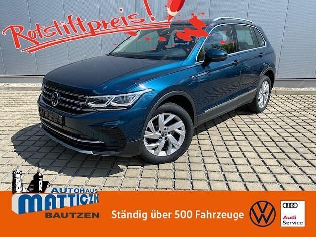 Blau Gebraucht 2021 VW Tiguan Elegance SUV | 28.439 € (Fairer Preis) - Bild 1/4