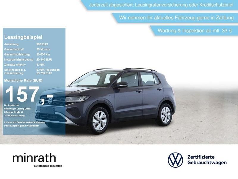 Gebraucht VW T-Cross Life 95 PS (69 kW) 2025 Grau SUV