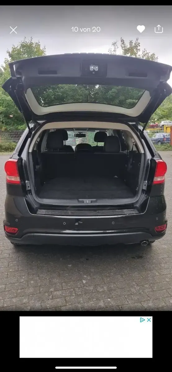 Gebraucht Fiat Freemont 150 PS (110 kW) 2015 Schwarz SUV