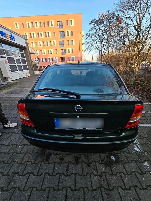 Gebraucht Opel Astra 76 PS (55 kW) 2001 Grün Kleinwagen