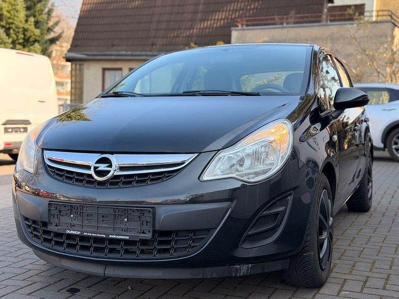 Gebraucht Opel Corsa Edition 69 PS (50 kW) 2012 Schwarz Kleinwagen