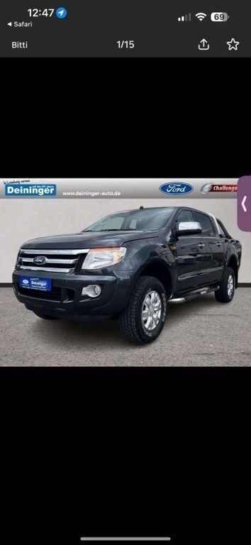 Blau Gebraucht 2015 Ford Ranger Abholung | 17.500 € (Superpreis) - Bild 1/4