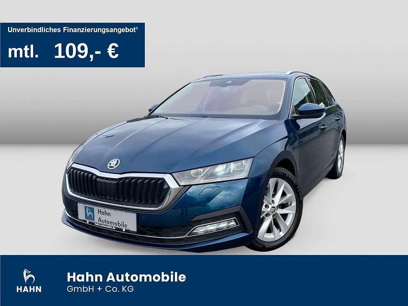 Lavablau metallic Gebraucht 2020 Skoda Octavia First Edition Kombi | 18.990 € (Fairer Preis) - Bild 1/3
