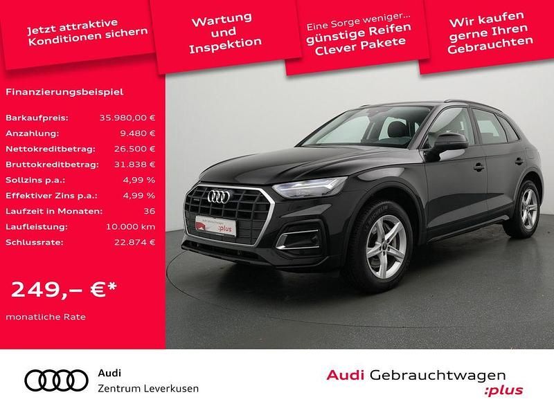 Brillantschwarz Gebraucht 2021 Audi Q5 Comfort SUV | 35.980 € (Teuer) - Bild 1/4