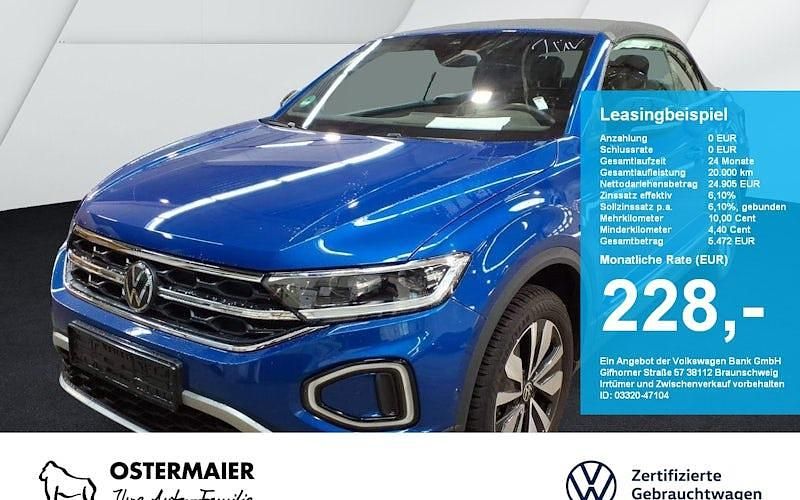 Gebraucht VW T-Roc Goal 116 PS (85 kW) 2025 Blau SUV