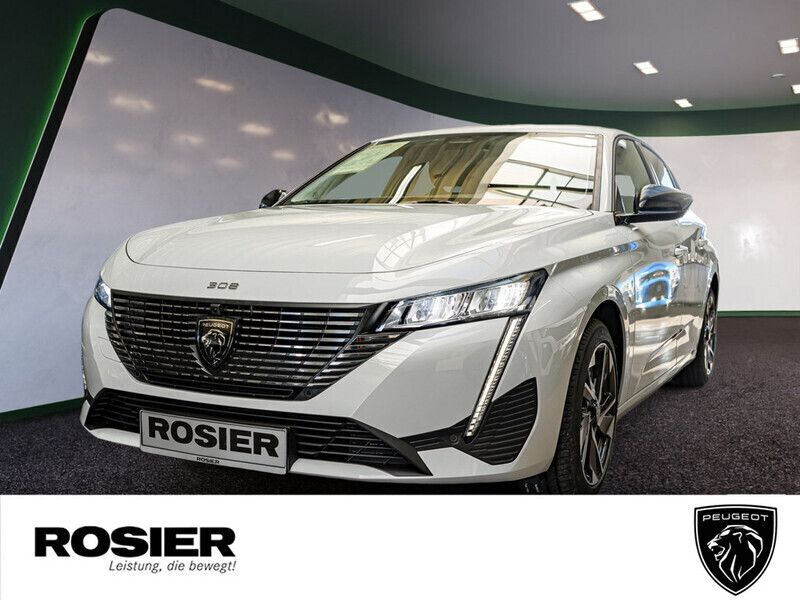 Weiss / okenit weiss Gebraucht 2025 Peugeot 308 Allure Limousine | 31.995 € - Bild 1/4