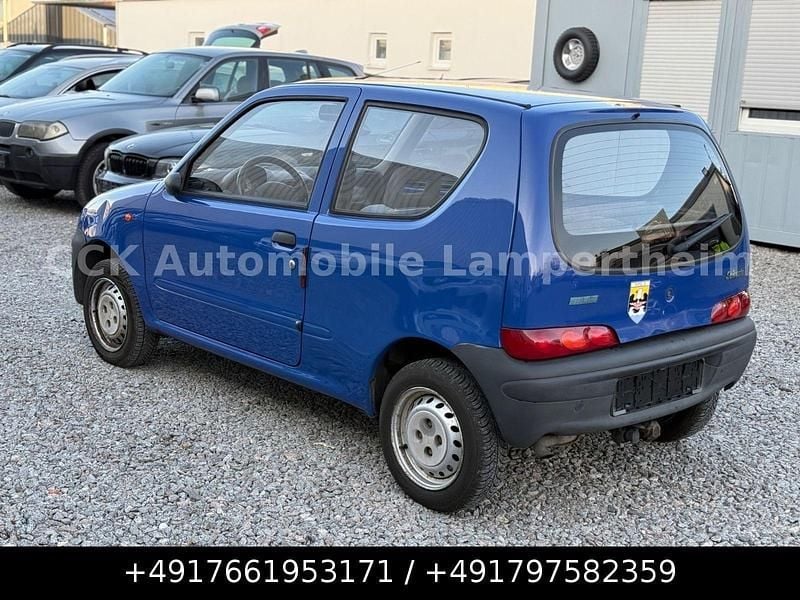 Gebraucht Fiat Seicento 54 PS (39 kW) 2000 Blau Kleinwagen