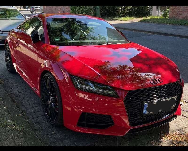 Rot Gebraucht 2016 Audi TTS S-Line Coupé | 37.500 € - Bild 1/4