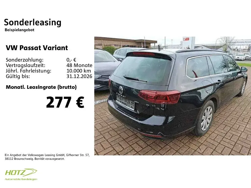 Gebraucht VW Passat Business 150 PS (110 kW) 2023 Deep black perleffekt Kombi