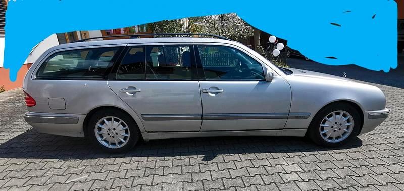 Brugt Mercedes E320 197 HK (144 kW) 2002 Sølv Stationcar
