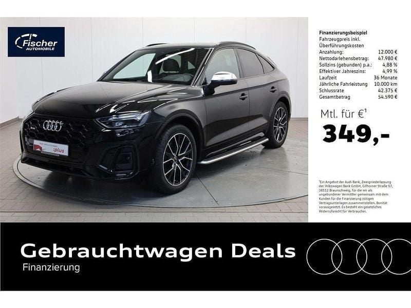 Mythosschwarz metallic Gebraucht 2023 Audi SQ5 Sportback Sport SUV | 59.980 € (Guter Preis) - Bild 1/4