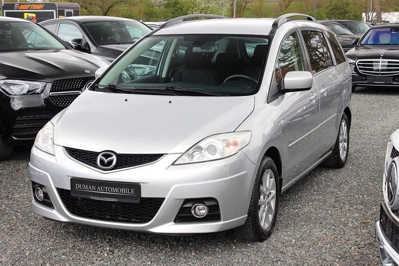 Gebraucht Mazda 5 Active 116 PS (85 kW) 2010 Silber Van / Kleinbus