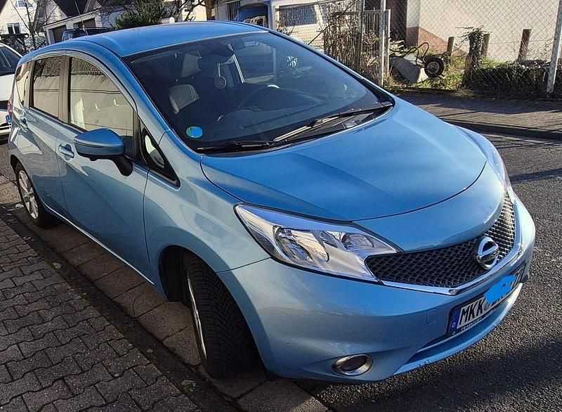 Gebraucht Nissan Note Acenta 80 PS (58 kW) 2014 Blau Kleinwagen