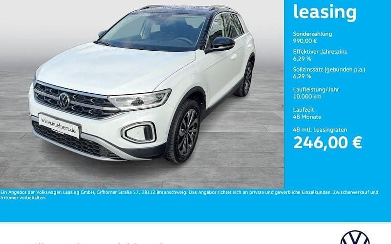 Second-hand VW T-Roc Style 110 CP (80 kW) 2023 Alb SUV