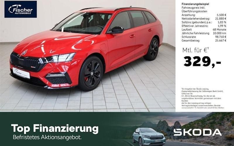 Rot Gebraucht 2021 Skoda Octavia First Edition Kombi | 27.380 € (Fairer Preis) - Bild 1/4