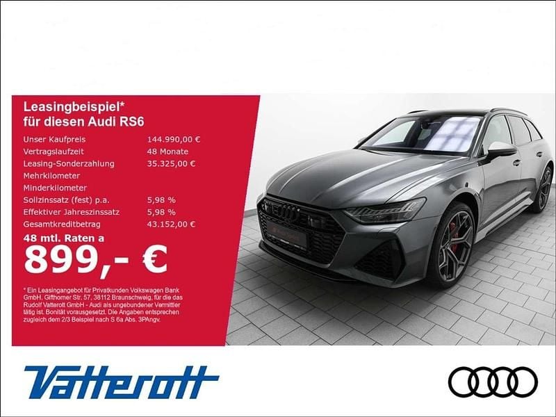 Daytonagrau perleffekt Gebraucht 2025 Audi RS6 Performance Kombi | 144.990 € (Fairer Preis) - Bild 1/4