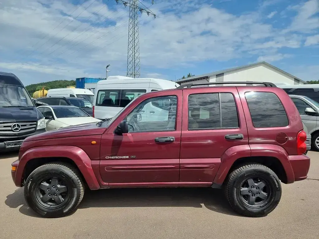 Gebraucht Jeep Cherokee Limited 211 PS (155 kW) 2002 Rot SUV