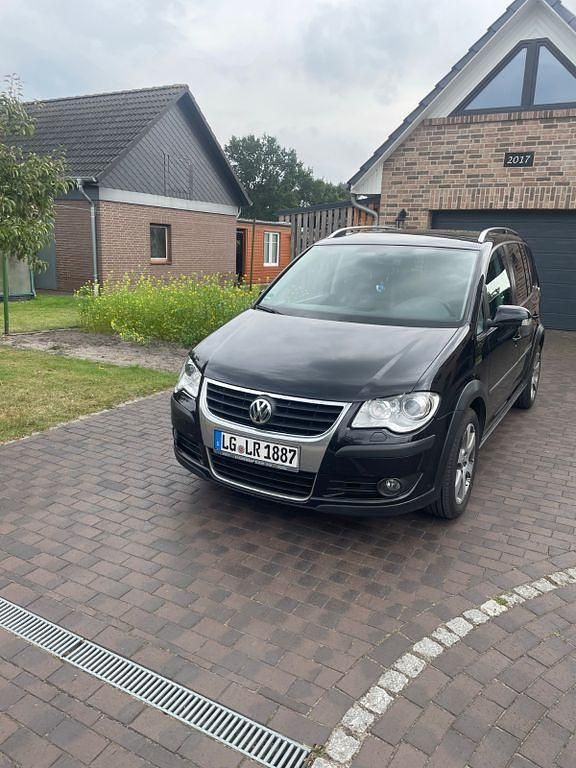 Schwarz Gebraucht 2007 VW Touran Highline Van / Kleinbus | 3.500 € (Superpreis) - Bild 1/4