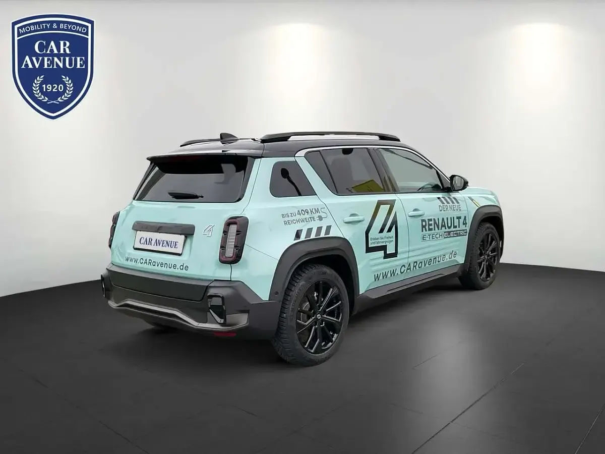 Occasion Renault 4 E-Tech Iconic 77 kW (106 ch) 2025 Vert SUV