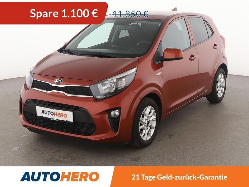 Orange Gebraucht 2018 Kia Picanto DREAM-TEAM Edition Kleinwagen | 10.750 € (Fairer Preis) - Bild 1/3