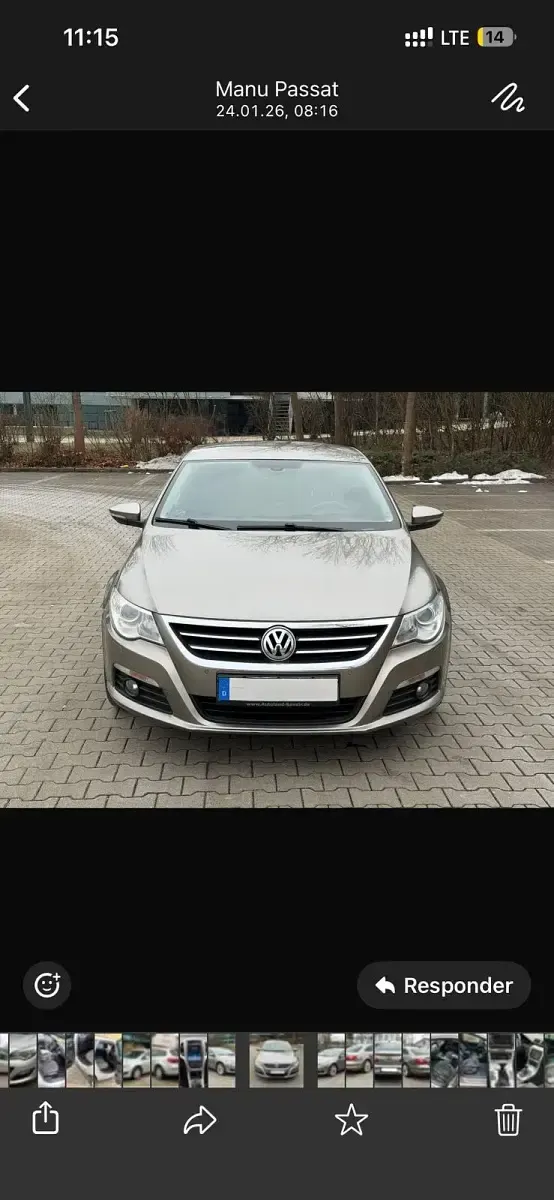 Gebraucht VW Passat 200 PS (147 kW) 2008 Braun Limousine