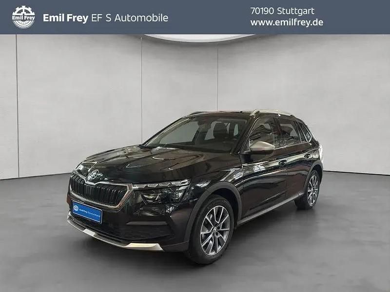 Schwarz Gebraucht 2022 Skoda Kamiq ScoutLine SUV | 19.890 € (Fairer Preis) - Bild 1/4