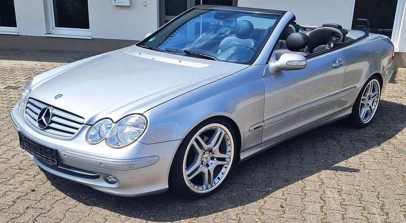 Gebraucht Mercedes CLK320 AMG 218 PS (160 kW) 2003 Silber Cabrio