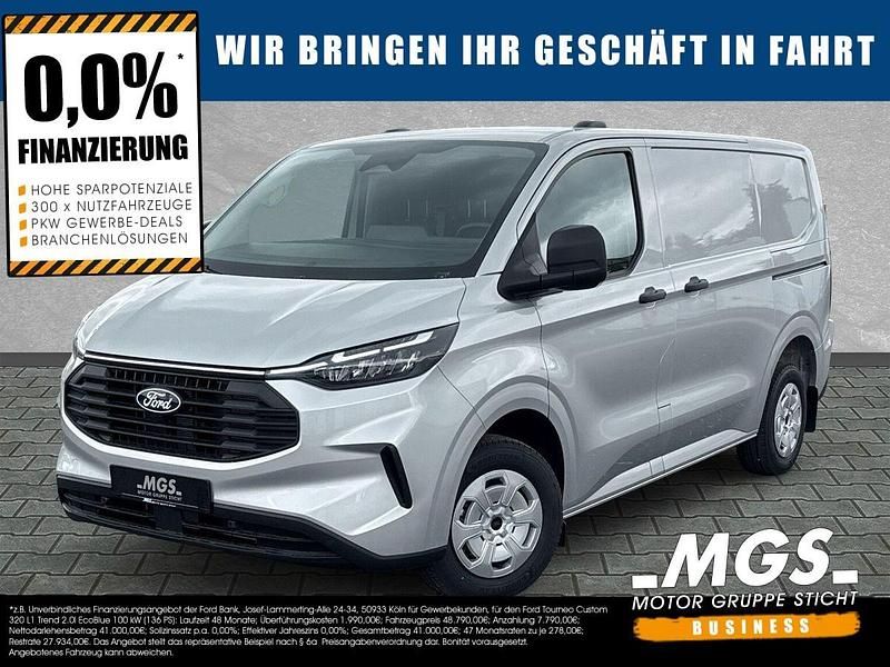 Moondust silver metallic Neu 2025 Ford Transit Custom Trend Limousine | 42.840 € (Guter Preis) - Bild 1/4