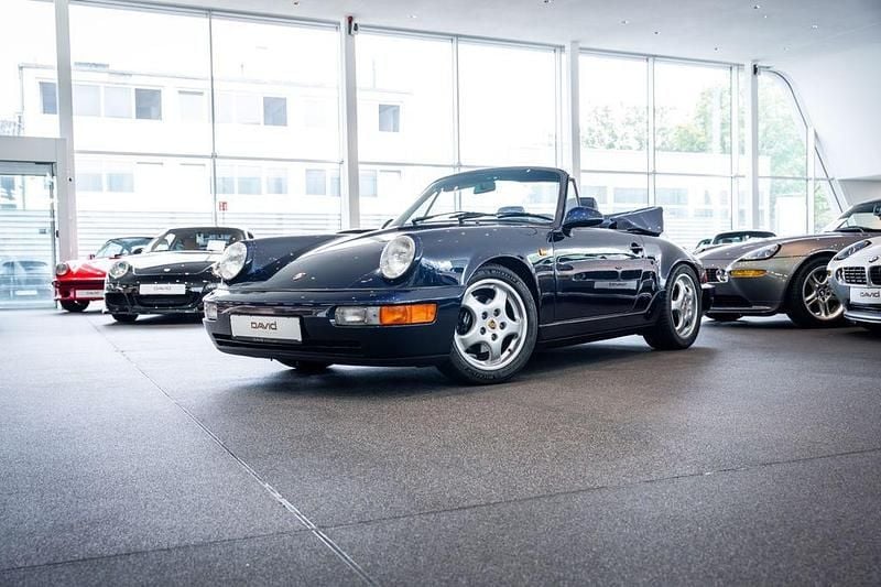 Blau Gebraucht 1991 Porsche 964 Cabrio | 66.964 € - Bild 1/4