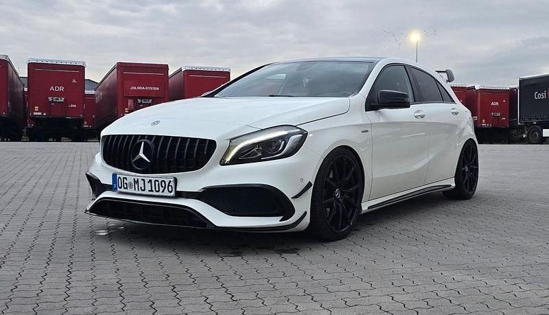 Gebraucht Mercedes A250 AMG 218 PS (160 kW) 2015 Weiß Limousine